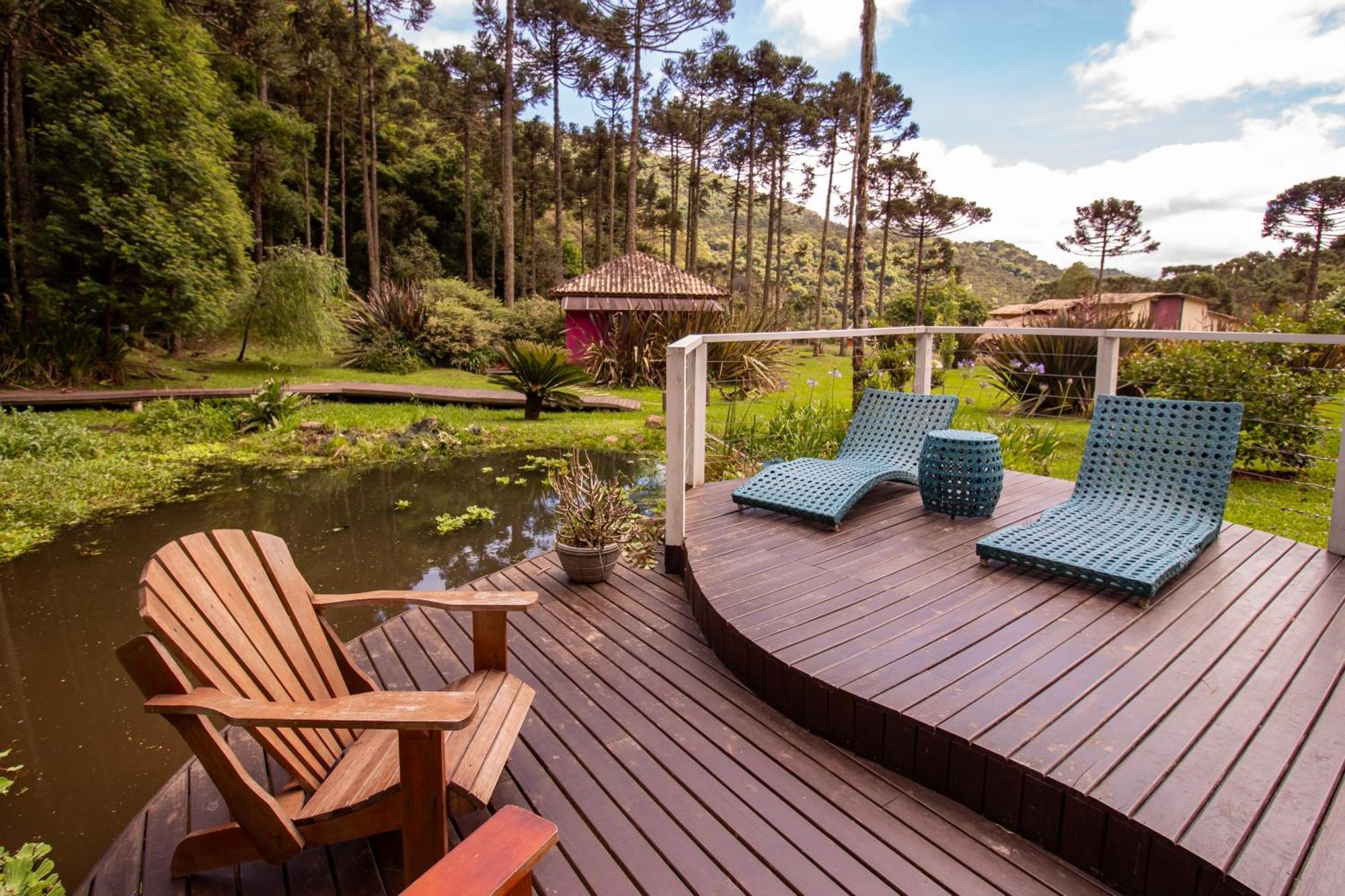 Pousada Jardim do Buda Suítes e Chalés Urubici Exterior foto